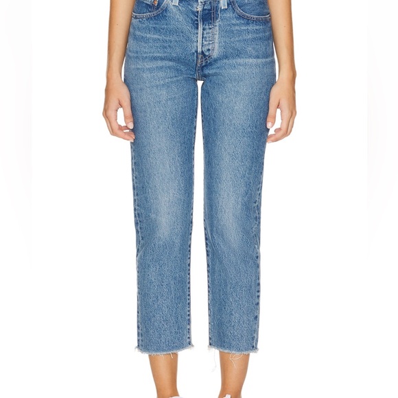 Levi Wedgie straight fit jeans - Picture 3 of 5